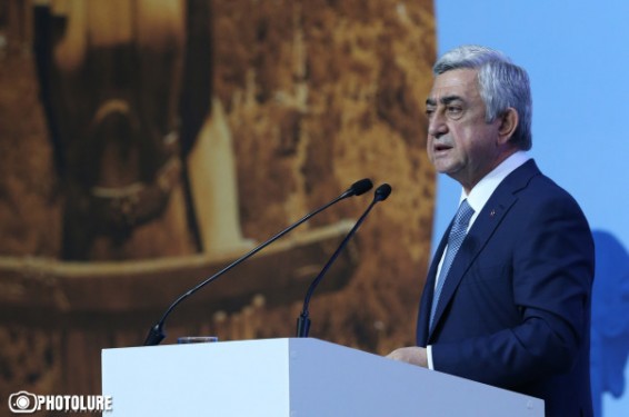 Հայրենիքից դուրս հայի ինքնության պահպանման կարևորագույն գրավականը հզոր, զարգացող ու արդար Հայաստանն է. Սերժ Սարգսյան