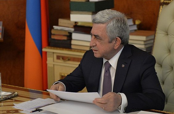 Սերժ Սարգսյանը դադարեցրել է Գալուստ Ղարիբյանի լիազորությունները