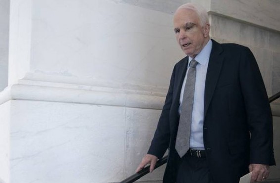 Ուռուցքաբանները բացասական կանխատեսում են տվել ամերիկացի սենատոր Ջոն Մակքեյնին