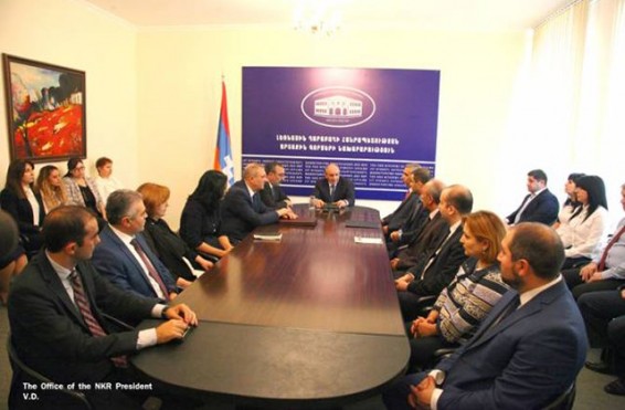 Բակո Սահակյանն այցելել է ԱԳՆ, ԱԻՊԾ ու Շահումյանի շրջվարչակազմ