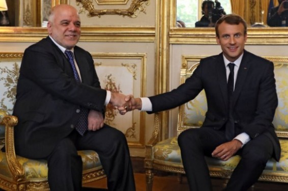 Բաղդադը քրդական ուժերի հետ ռազմական բախում չի ցանկանում. Փարիզում հանդիպել են Մակրոնն ու Աբադին