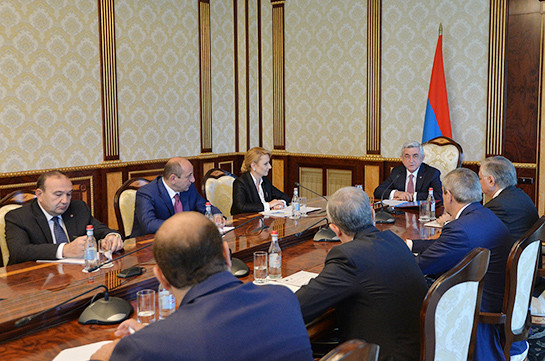 Այս տարվա առաջին կիսամյակում արտահանումը Հայաստանից դեպի Իտալիա ավելացել է 21 տոկոսով. Սերժ Սարգսյան