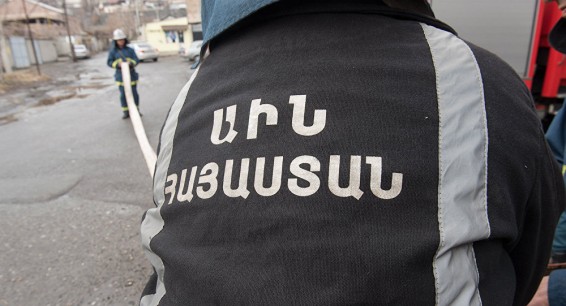Пожар в общежитии Еревана, есть пострадавшие
