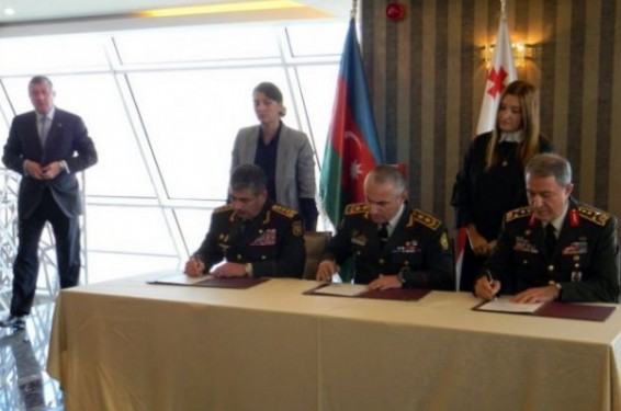 Վրաստանը, Թուրքիան և Ադրբեջանը Թբիլիսիում համատեղ արձանագրություն են ստորագրել