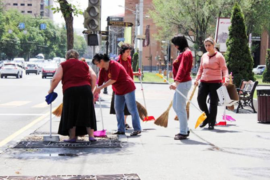 Հայաստանում անցկացվում է համապետական շաբաթօրյակ