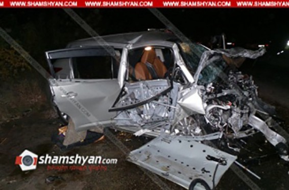Արմավիրի մարզում բախվել են Nissan-ն ու Opel-ը. կա 1 զոհ, 4 վիրավորները ծայրահեղ ծանր վիճակում են. shamshyan.com