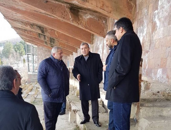 ՀՖՖ նախագահ Ռուբեն Հայրապետյանն այցելել է Վանաձոր` քաղաքային մարզադաշտի կառուցման հարցերով