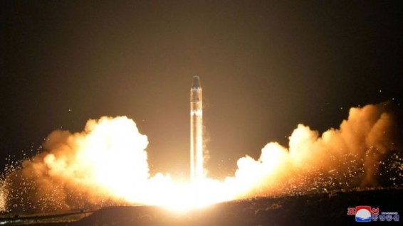 Полет северокорейской ракеты видели с борта пассажирского рейса