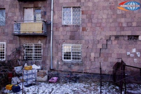 Գյումրիում վթարայնություն ունեցող շինությունների հարցը դեռ անլուծելի է