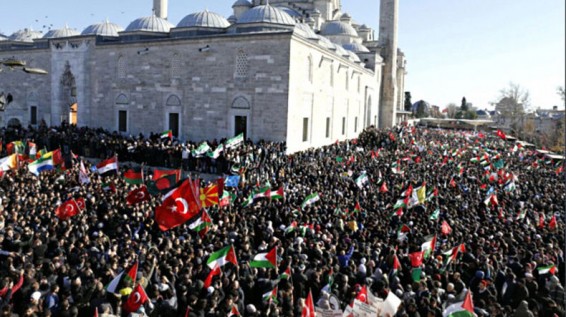 Թուրքիայում բողոքի ցույցեր են անցկացվել Թրամփի որոշման դեմ