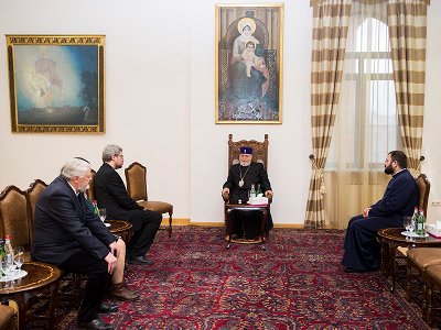 Գարեգին Բ-ն ընդունել է Վրաստանի եւ Հարավային Կովկասի Ավետարանական-Լյութերական եկեղեցու եպիսկոպոսին