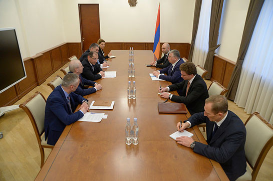 Վարդան Արամյանն ընդունել է Եվրասիական զարգացման բանկի պատվիրակությանը