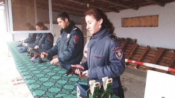 Ուսումնական հրաձգության տեսական և գործնական պարապմունքներ` Կոտայքի մարզային վարչությունում