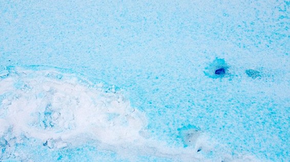 Սանկտ-Պետերբուրգում կապույտ ձյուն է տեղացել