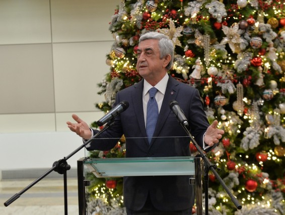 Տնտեսության այս տարվա ցուցանիշների ձեռքբերման մեջ մեծ է ԿԲ-ի և առևտրային բանկերի դերակատարությունը. Սերժ Սարգսյան