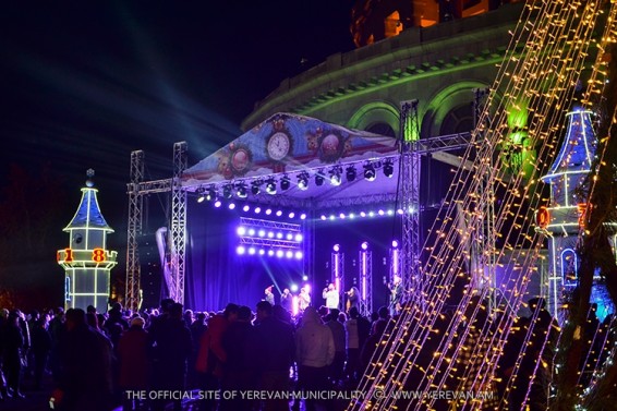 Ամանորյա ուրախ համերգային ծրագրեր՝ Ազատության հրապարակում