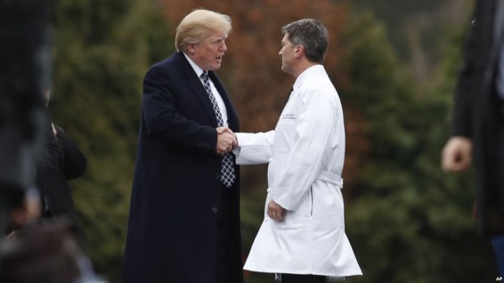Трамп прошел медосмотр