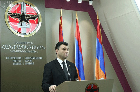 Փողոցային պայքարը ժամանակավրեպ է և արդյունավետ չէ. Շարմազանով