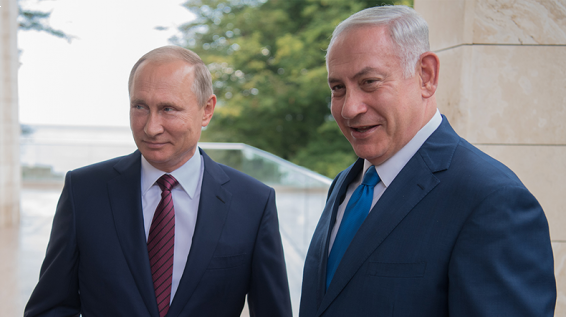 Премьер Израиля Б. Нетаньяху получил в подарок от президента России В.Путина письмо Шиндлера