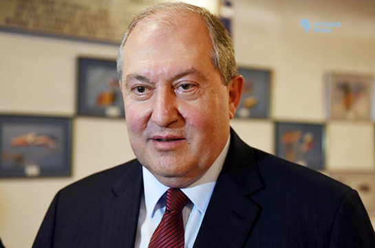 Ո ՞րն է արցախյան օրակարգը. Արմեն Սարգսյանը Ստեփանակերտում հանդես է եկել ճեպազրուցում
