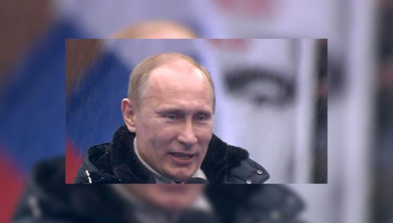 LIVE: Владимир Путин принимает участие в митинге на стадионе «Лужники» в Москве