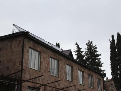 Տավուշի Բերդավան գյուղի երաժշտական դպրոցում արեւային ջրատաքացուցիչ է տեղադրվել