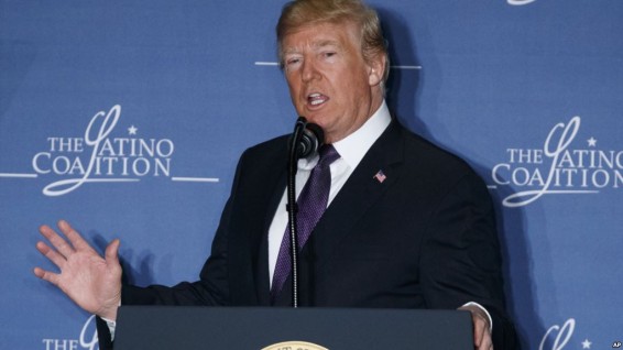 Президент Трамп выступил на форуме Латиноамериканской коалиции