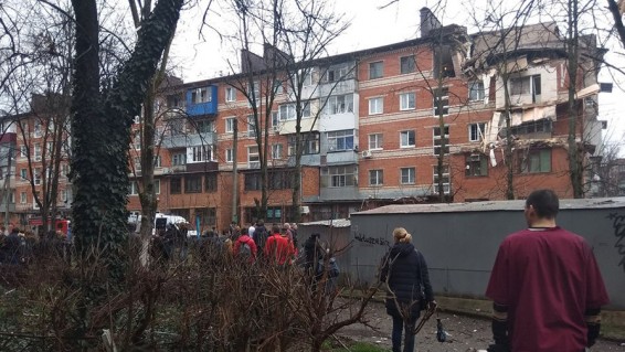 Взрыв газа в Краснодаре, пострадали 6 человек