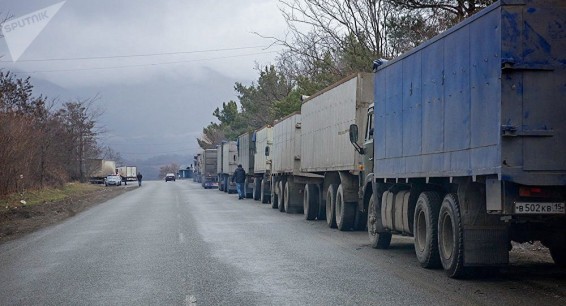 Военно-Грузинская дорога работает с ограничениями