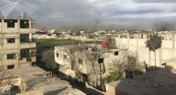 Боевики сбили самолет ВВС Сирии в провинции Дамаск