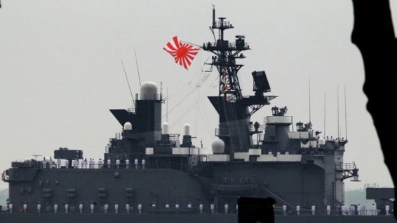 В Литву прибудут три корабля с сотнями японских военнослужащих на борту