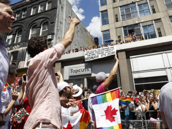 Ջասթին Տրյուդոն դարձել է Կանադայի առաջին վարչապետը, ով նույնասեռականների շքերթի է մասնակցել