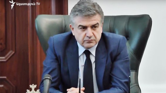 И.о. премьера Армении Карен Карапетян: Избранник народа может определяться только на выборах, а не на площади