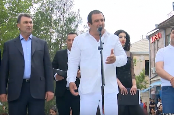 Video. ՀԱՕԿ նախագահ Գագիկ Ծառուկյանը Արմավիրում մասնակցել է «Օլիմպ սպորտ» մարզահամալիրի բացմանը