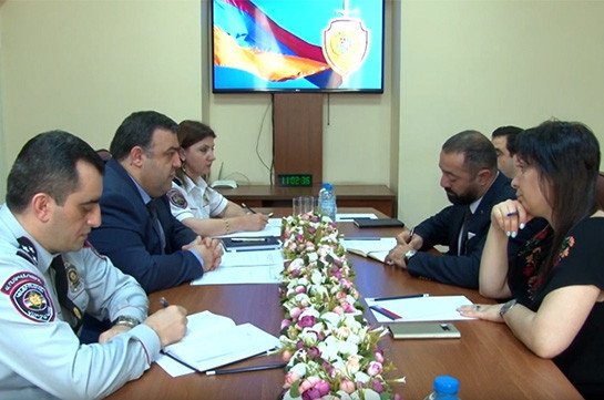 «Իրավական հետազոտությունների ազգային կենտրոն» ՀԿ ներկայացուցիչներն այցելել են ոստիկանություն