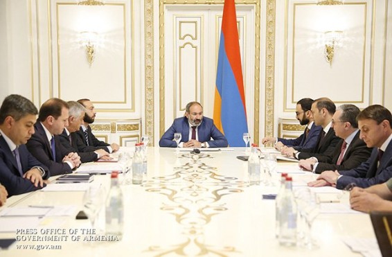 Նիկոլ Փաշինյանն անվտանգության խորհրդի նիստ է անցկացրել