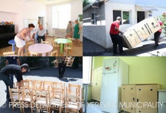 Երևանի մանկապարտեզները 5-րդ տարին անընդմեջ նոր  գույքն են ստանում. քաղաքապետարան