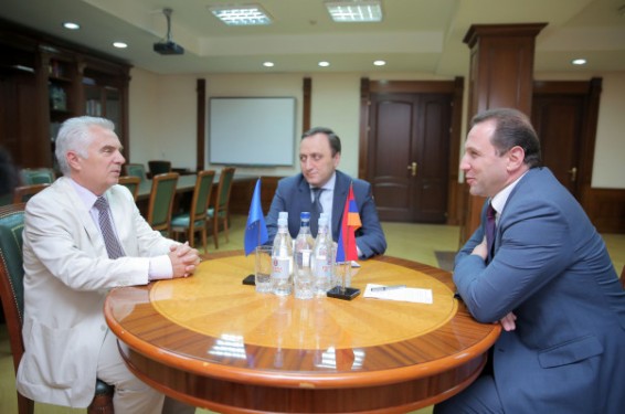 Հայաստան-ԵՄ հարաբերությունները վերջին շրջանում ակտիվացել են, և նկատվում է համագործակցության դինամիկ զարգացում. Դ. Տոնոյանը՝ Պ. Սվիտալսկուն