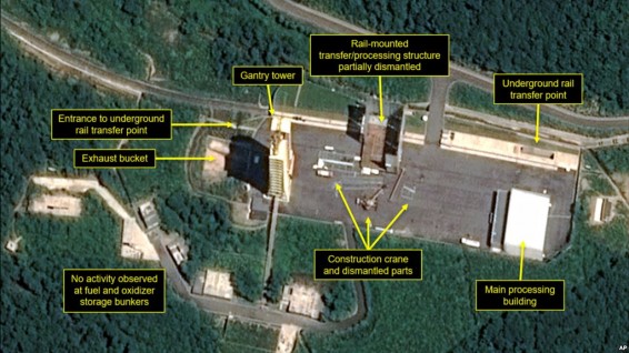 Помпео: ракетный полигон демонтируется в соответствии с обязательствами Ким Чен Ына