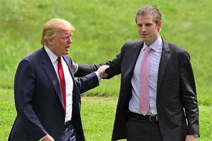 Сын Трампа Эрик заявил об угрозах ему и его семье