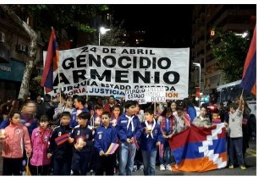 Հայոց ցեղասպանության ոգեկոչման արարողությանը Ուրուգվայի հայերը շեշտադրել են նաև Արցախի հարցը