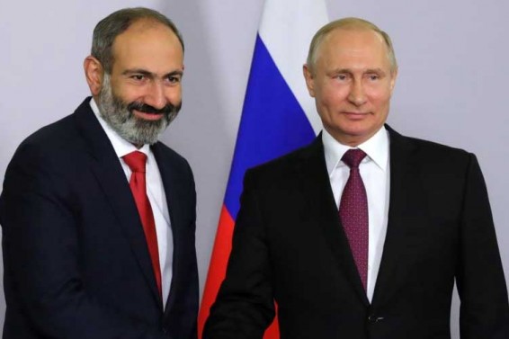 Пашинян и Путин провели телефонную беседу