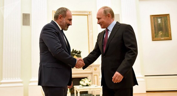 Пашинян пригласил Путина в Ереван