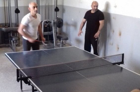 «Վանաձոր» ՔԿՀ-ում կազմակերպվել է մարզական միջոցառում՝ սեղանի թենիս