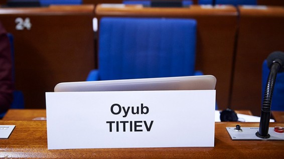 Եվրոպայի խորհրդի Վացլավ Հավելի մրցանակին է արժանացել Օյուբ Տիտիևը