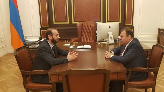Տաճատ Վարդապետյանի հետ քննարկեցինք Ջավախքին վերաբերող մի շարք հարցեր․ Արարատ Միրոզոյան
