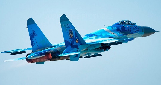 На Украине при крушении Су-27 погиб американский пилот