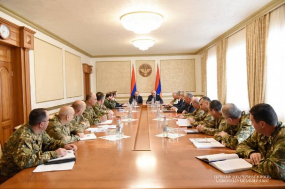 Արցախի և Հայաստանի ղեկավարները քննարկել են ՊԲ մարտունակության բարձրացմանն առնչվող հարցեր