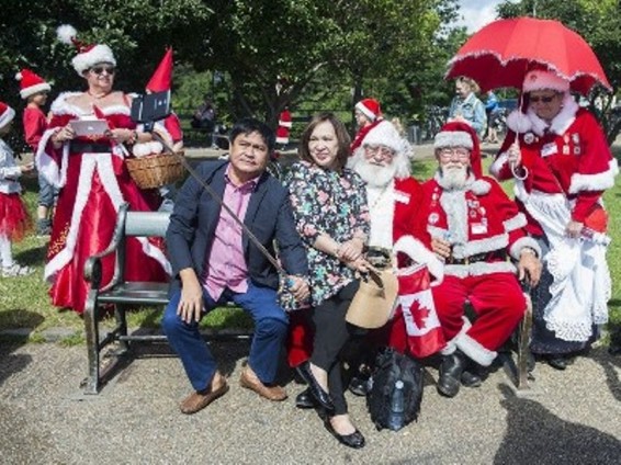 Կոպենհագենում հավաքվել են աշխարհի տարբեր ծայրերից ժամանած Սանտա Կլաուսները