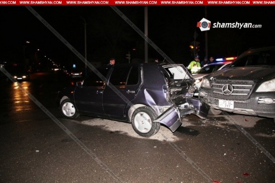 Շղթայական վթար Երևանում․ կան տուժածներ